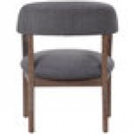 Boss B9540DW-SG Slate Gray Linen Modern Captain's Chair