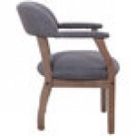 Boss B9540DW-SG Slate Gray Linen Modern Captain's Chair