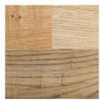 Lancaster Table & Seating Clear Coat Finish Cross Back Chair with Driftwood Seat - Detached Seat