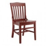 Lancaster Table & Seating Natural Finish Wood School House Chair Lancaster Table & Seating Natural Finish Wood School House Chair