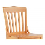 Lancaster Table & Seating Natural Finish Wood School House Chair Lancaster Table & Seating Natural Finish Wood School House Chair