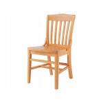 Lancaster Table & Seating Natural Finish Wood School House Chair Lancaster Table & Seating Natural Finish Wood School House Chair