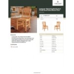 Lancaster Table & Seating Natural Finish Wood School House Chair Lancaster Table & Seating Natural Finish Wood School House Chair