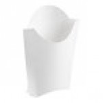 Choice Large 16 oz. Paper Scoop Cup with Hot Food Print Design - 50/Pack