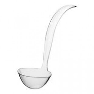 Fineline 3305-CL Platter Pleasers 5 oz. Clear Plastic Punch / Serving Disposable Ladle - 48/Case