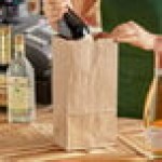 Choice Heavy Duty 8 lb. Heavy-Duty Natural Kraft Bag - 400/Case
