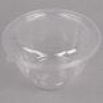 Eco-Products EP-SB18 18 oz. Clear Compostable Plastic Salad Bowl with Lid - 150/Case