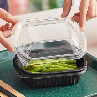 Pactiv MealMaster Small Dome Lid for 12 oz. Containers - 232/Case Pactiv MealMaster Small Dome Lid for 12 oz. Containers - 232/Case