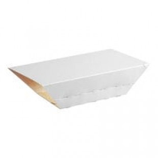 Southern Champion Clay Coated Kraft Food Tray Sleeves for 3 lb. Food Trays - 250/Case