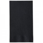 Choice Black 1-Ply Beverage / Cocktail Napkin - 4,000/Case