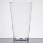 Fineline Savvi Serve 416-CL 16 oz. Tall Clear Hard Plastic Tumbler - 500/Case