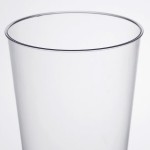 Fineline Savvi Serve 416-CL 16 oz. Tall Clear Hard Plastic Tumbler - 500/Case