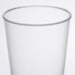 Fineline Savvi Serve 416-CL 16 oz. Tall Clear Hard Plastic Tumbler - 500/Case
