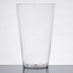 Fineline Savvi Serve 416-CL 16 oz. Tall Clear Hard Plastic Tumbler - 500/Case