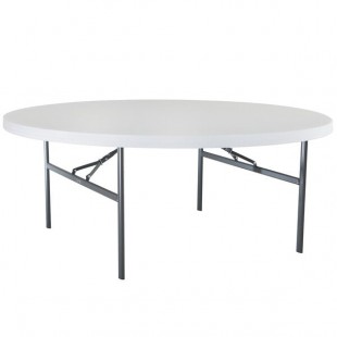 Lifetime Round Folding Table, 72 Lifetime Round Folding Table, 72