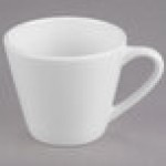 Libbey Slenda 7 oz. Royal Rideau White Porcelain Tea Cup - Sample Libbey Slenda 7 oz. Royal Rideau White Porcelain Tea Cup - Sample