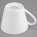 Libbey Slenda 7 oz. Royal Rideau White Porcelain Tea Cup - Sample Libbey Slenda 7 oz. Royal Rideau White Porcelain Tea Cup - Sample