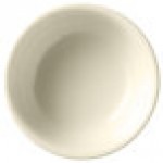 Libbey Porcelana Cream 10 oz. Cream White Rolled Edge Porcelain Nappie Bowl - Sample Libbey Porcelana Cream 10 oz. Cream White Rolled Edge Porcelain Nappie Bowl - Sample