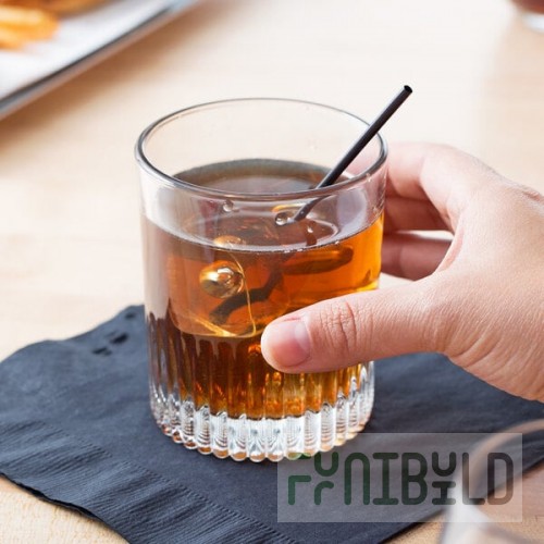 Libbey 8.5 oz. Rim Tempered Rocks / Old Fashioned Glass - Sample