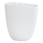 Cal-Mil Bali 96 oz. Ivory Irregular Round Melamine Dressing Crock - 6/Case Cal-Mil Bali 96 oz. Ivory Irregular Round Melamine Dressing Crock - 6/Case