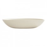 Cal-Mil Bali 96 oz. Ivory Irregular Round Melamine Dressing Crock - 6/Case Cal-Mil Bali 96 oz. Ivory Irregular Round Melamine Dressing Crock - 6/Case