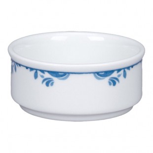 RAK Porcelain Provence 3.4 oz. Blue Stackable Porcelain Ramekin - 12/Case