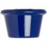 Carlisle S27560 1.5 oz. Cobalt Blue Smooth Melamine Ramekin - 48/Case Carlisle S27560 1.5 oz. Cobalt Blue Smooth Melamine Ramekin - 48/Case