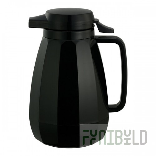 Service Ideas New Generation 20.2 oz. Black ABS Plastic Insulated Coffee Carafe / Server NG501BL