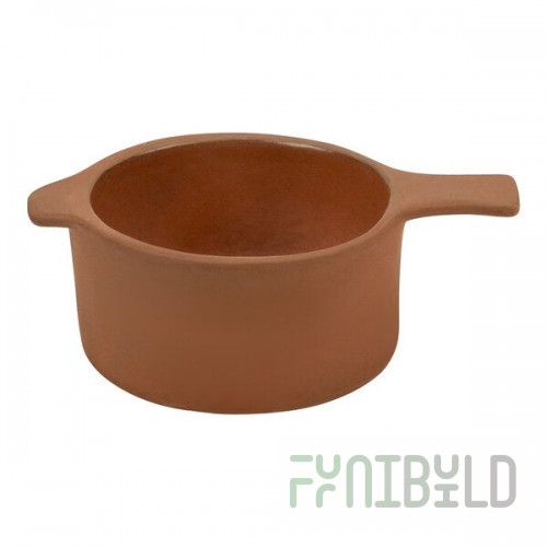 Maria Portugal Terracota Terra 5 oz. Sienna Stoneware Au Gratin Dish by Arc Cardinal - 2/Case