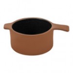 Maria Portugal Terracota Terra 5 oz. Sienna Stoneware Au Gratin Dish by Arc Cardinal - 2/Case