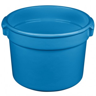 TableCraft CW1310SBL 11 Qt. Sky Blue Cast Aluminum Bain Marie Soup Bowl TableCraft CW1310SBL 11 Qt. Sky Blue Cast Aluminum Bain Marie Soup Bowl
