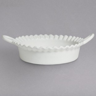 G.E.T. Enterprises CZ002WW Bugambilia 1.6 Qt. Classic Textured Finish White Resin-Coated Aluminum Deep Mexican Cazuela G.E.T. Enterprises CZ002WW Bugambilia 1.6 Qt. Classic Textured Finish White Resin-Coated Aluminum Deep Mexican Cazuela