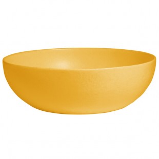 G.E.T. Enterprises BRD18YW Bugambilia 15.9 Qt. Classic Textured Finish Yellow Resin-Coated Aluminum Extra Large Deep Round Bowl G.E.T. Enterprises BRD18YW Bugambilia 15.9 Qt. Classic Textured Finish Yellow Resin-Coated Aluminum Extra Large Deep Round Bowl