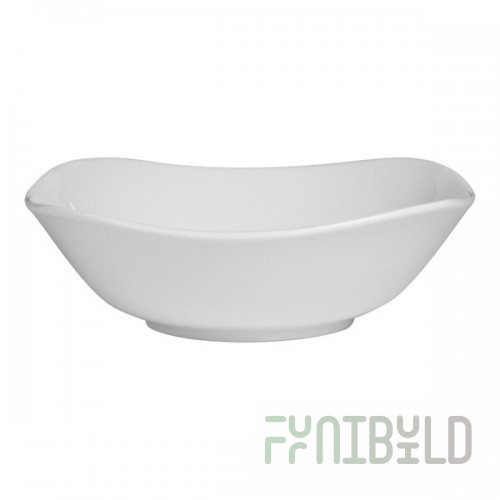 Folio Parliament from Steelite International 1 Qt. Square Bowl - 12/Case