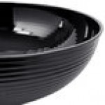 Cambro RSB23CW110 40 Qt. Black Camwear® Round Ribbed Bowl Cambro RSB23CW110 40 Qt. Black Camwear® Round Ribbed Bowl