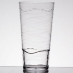 GET SW-1476-CL Stream 12 oz. Clear SAN Plastic Tumbler - 24/Case GET SW-1476-CL Stream 12 oz. Clear SAN Plastic Tumbler - 24/Case