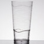 GET SW-1476-CL Stream 12 oz. Clear SAN Plastic Tumbler - 24/Case GET SW-1476-CL Stream 12 oz. Clear SAN Plastic Tumbler - 24/Case