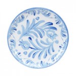 Cal-Mil Costa 8 oz. Blue and White Painted Melamine Bowl Cal-Mil Costa 8 oz. Blue and White Painted Melamine Bowl