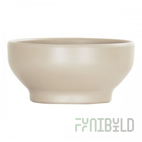 Cal-Mil Nova 12 oz. Taupe Round Melamine Soup Bowl - 6/Case