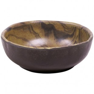 Elite Global Solutions D41RB-SEQ Sequoia 11 oz. Round Wood Grain Melamine Bowl - 6/Case Elite Global Solutions D41RB-SEQ Sequoia 11 oz. Round Wood Grain Melamine Bowl - 6/Case