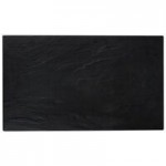 American Metalcraft FSMEL73 Endurance 58 oz. Square Melamine Serving Bowl - Black Faux Slate American Metalcraft FSMEL73 Endurance 58 oz. Square Melamine Serving Bowl - Black Faux Slate