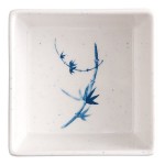 Acopa Biru 5 oz. Square Melamine Bowl - 12/Case