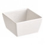 Acopa Biru 5 oz. Square Melamine Bowl - 12/Case