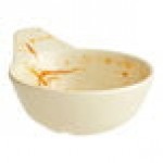Acopa Biru 5 oz. Square Melamine Bowl - 12/Case