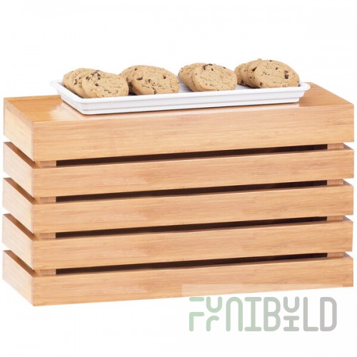 Cal-Mil 1943-11-60 Bamboo Rectangle Crate Riser - 20