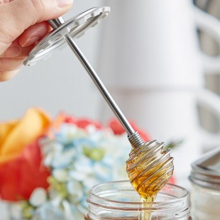 Fox Run 82653 16 oz. Stainless Steel Honey Dipper