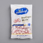Peppermint Starlite Mints Individually Wrapped 3 lb. Bag - 8/Case Peppermint Starlite Mints Individually Wrapped 3 lb. Bag - 8/Case