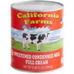 California Farms Organic Sweetened Condensed Milk 14 oz. - 24/Case California Farms Organic Sweetened Condensed Milk 14 oz. - 24/Case