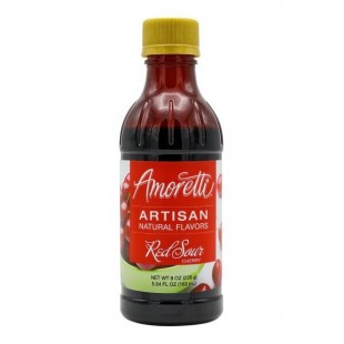 Amoretti Red Sour Cherry Artisan Natural Flavor Paste 8 oz. Amoretti Red Sour Cherry Artisan Natural Flavor Paste 8 oz.