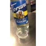 Torani Sugar-Free Almond Flavoring Syrup 750 mL Glass Bottle